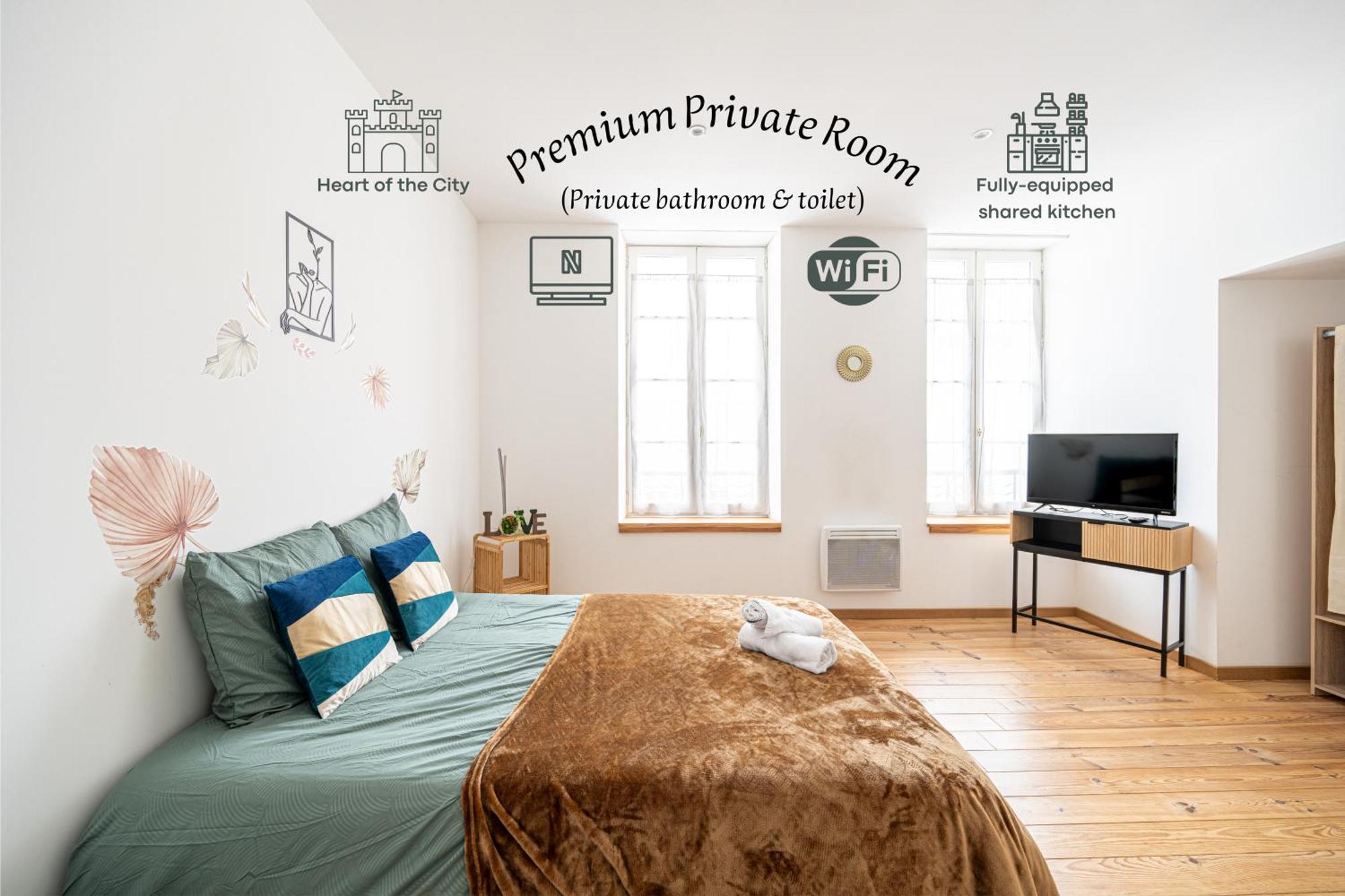 Chambre Privee Premium "La Suite Prestige" Pau Extérieur photo
